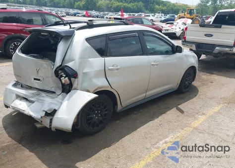 2009 Pontiac Vibe из США, поврежденный, VIN 5Y2SP67849Z456367